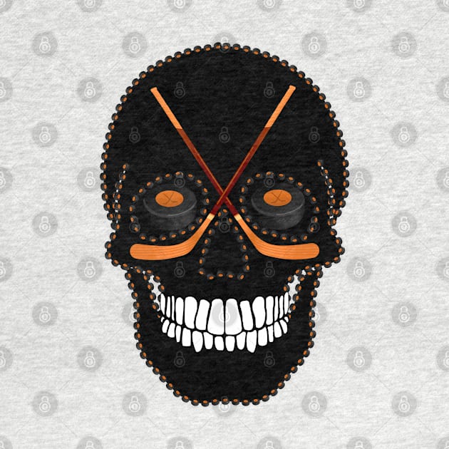 Ice Hockey Skull by Nuletto